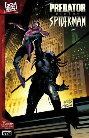 [Predator vs. Spider-Man No. 1 (Cover B - Pepe Larraz Promo Art Variant)]