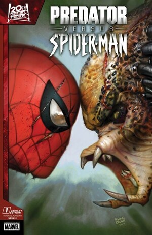 [Predator vs. Spider-Man No. 1 (Cover D - Ryan Brown)]