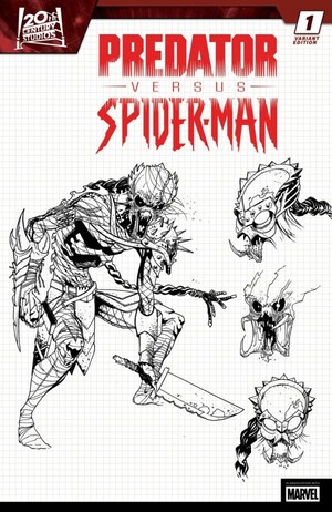[Predator vs. Spider-Man No. 1 (Cover J - Marcelo Ferreira Character Design Incentive)]