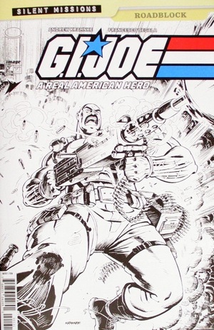 [G.I. Joe: A Real American Hero - Roadblock #1 (Cover C - Andrew Krahnke B&W Incentive)]