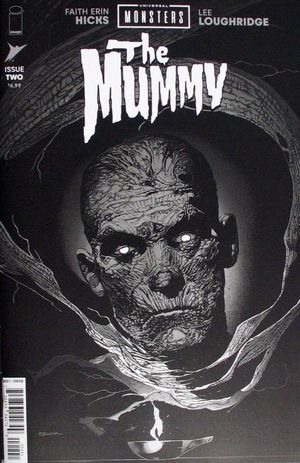 [Universal Monsters: Mummy #2 (Cover D - Ryan Sook B&W Classic Horror Incentive)]