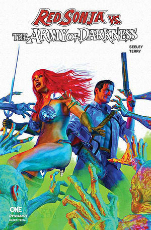[Red Sonja vs. the Army of Dead #1 (Cover S - Mark Spears White Background Foil)]