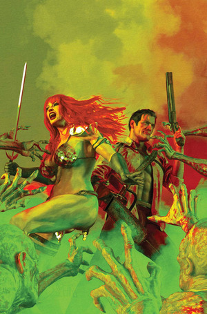 [Red Sonja vs. the Army of Dead #1 (Cover W - Mark Spears Green Full Art Incentive)]