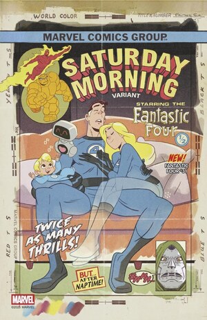 [Fantastic Four (series 7) No. 31 (Cover B - Sean Galloway Saturday Morning Variant)]