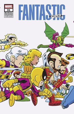 [Fantastic Four (series 7) No. 31 (Cover D - Chris Giarrusso Marvel Universe Connecting Variant)]