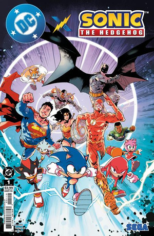 [DC x Sonic the Hedgehog 1 (2nd printing, Cover A - Pablo M. Collar)]
