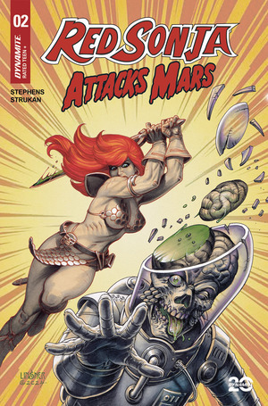 [Red Sonja Attacks Mars #2 (Cover A - Joseph Michael Linsner)]