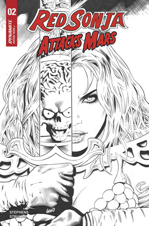[Red Sonja Attacks Mars #2 (Cover J - Greg Land Line Art Incentive)]