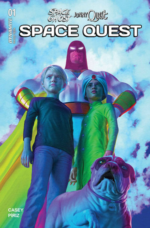 [Space Ghost / Jonny Quest: Space Quest #1 (Cover U - Mark Spears Blue Variant)]
