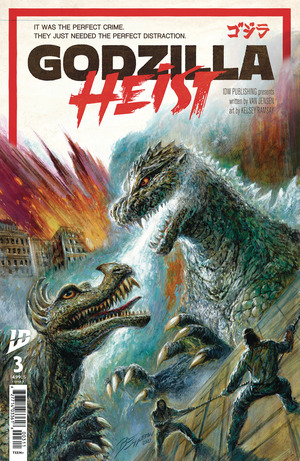 [Godzilla: Heist #3 (Cover A - Bob Eggleton)]
