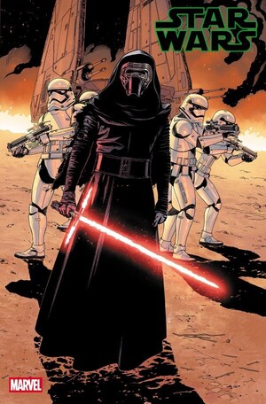 [Star Wars (series 6) No. 1 (Cover B - Chris Sprouse Force Awakens 10th Anniversary Variant)]