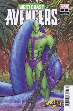 [West Coast Avengers (series 4) No. 7 (Cover C - David Baldeon Impossible Variant)]