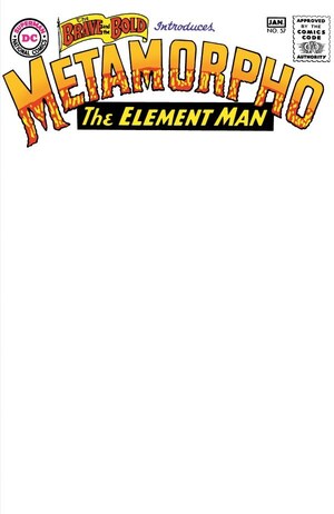 [Brave and the Bold 57 Facsimile Edition (Cover C - Blank)]