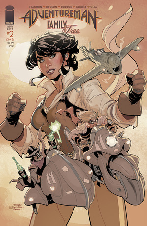 [Adventureman - Family Tree #2 (Cover A - Terry & Rachel Dodson)]