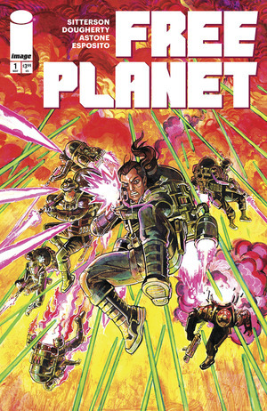 [Free Planet #1 (Cover B - Jed Dougherty Action Variant)]