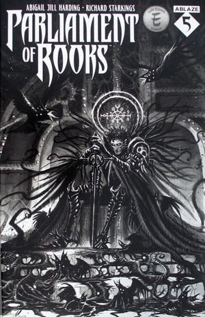 [Parliament of Rooks #5 (Cover B - Abigail Jill Harding B&W)]