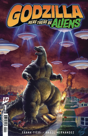[Godzilla - Here There Be Aliens #1 (Cover A - Fero Pe)]