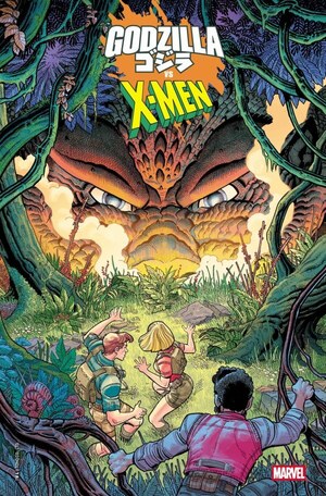 [Godzilla vs. X-Men No. 1 (Cover C - Nick Bradshaw Monster Homage)]