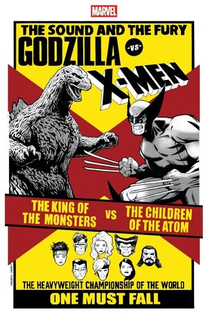 [Godzilla vs. X-Men No. 1 (Cover D - Lee Garbett Versus Variant)]