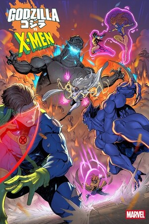 [Godzilla vs. X-Men No. 1 (Cover E - Iban Coello)]