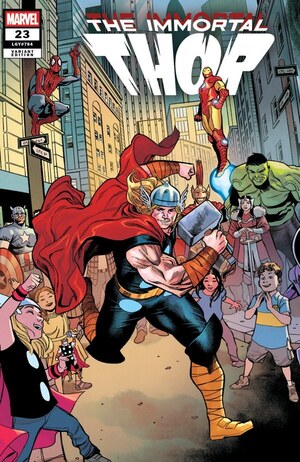 [Immortal Thor No. 23 (Cover D - Martin Coccolo Death of the Immortal Variant)]