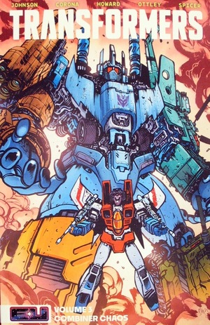 [Transformers (series 4) Vol. 3: Combiner Chaos (direct market exclusive cover, SC)]