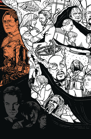 [Star Trek: Defiant #27 (Cover C - J.J. Lendl Full Art Incentive)]