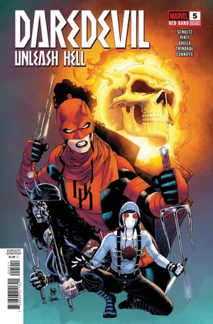 [Daredevil: Unleash Hell - Red Band No. 5 (Cover A - Paulo Siqueira)]
