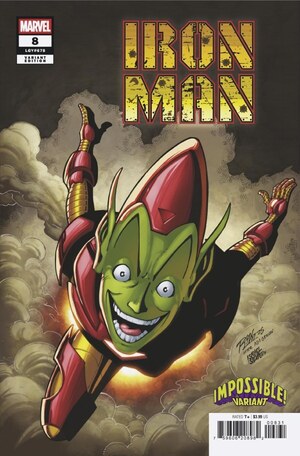 [Iron Man (series 7) No. 8 (Cover C - Ron Lim Impossible Man Pop-Up Variant)]