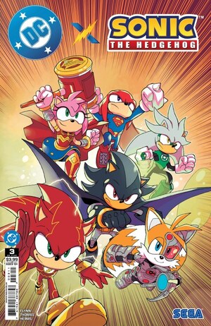 [DC x Sonic the Hedgehog 3 (Cover A - Pablo M. Collar)]