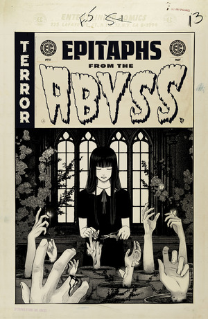 [EC: Epitaphs from the Abyss #11 (Cover D - Anwita Citriya B&W Artist Edition Incentive)]