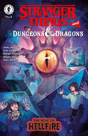 [Stranger Things and Dungeons & Dragons: Rise of Hellfire #3 (Cover B - Elizabeth Beals)]