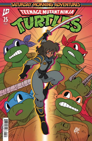 [Teenage Mutant Ninja Turtles: Saturday Morning Adventures - Continued #25 (Cover B - Corey Lewis)]