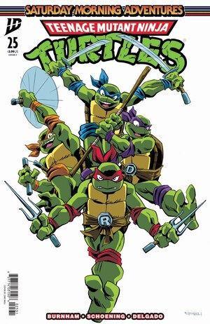 [Teenage Mutant Ninja Turtles: Saturday Morning Adventures - Continued #25 (Cover C - Ciro Nieli)]