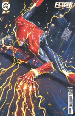 [Flash (series 6) 21 (Cover B - Davide Paratore)]