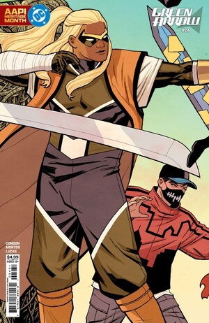 [Green Arrow (series 8) 24 (Cover C - Cliff Chiang AAPI Heritage Month Connecting Variant)]