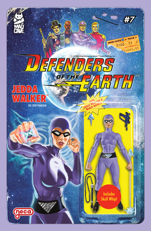 [Defenders of the Earth #7 (Cover B - Djordje Djokovic Action Figure Variant)]