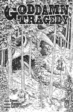 [Goddam Tragedy #1 (Cover F - Jenna Cha B&W Incentive)]