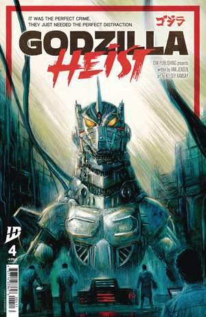 [Godzilla: Heist #4 (Cover A - Bob Eggleton)]