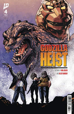 [Godzilla: Heist #4 (Cover B - Pablo Tunica Movie Variant)]