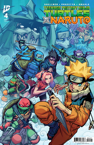 [Teenage Mutant Ninja Turtles x Naruto #4 (Cover B - Hendry Prasetya)]