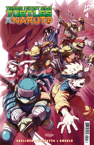[Teenage Mutant Ninja Turtles x Naruto #4 (Cover C - Mateus Santalouco)]