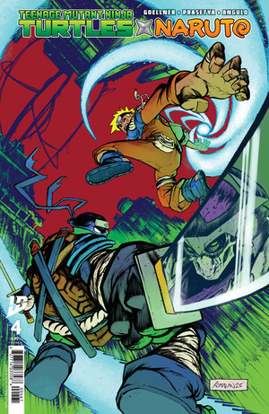 [Teenage Mutant Ninja Turtles x Naruto #4 (Cover F - Kevin Anthony Catalan Incentive)]