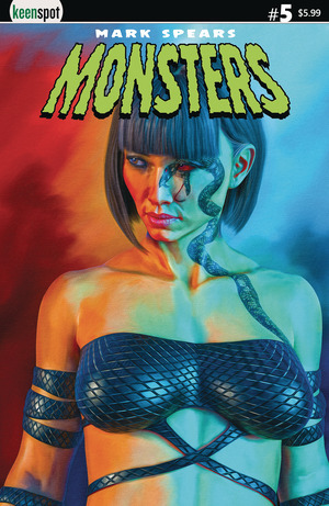 [Mark Spears Monsters #5 (Cover E - Mark Spears Girl with the Snake Tattoo Variant)]