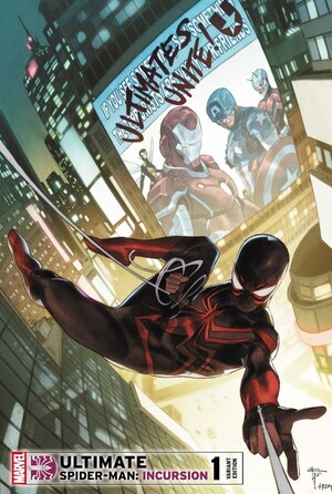 [Ultimate Spider-Man - Incursion No. 1 (1st printing, Cover E - Francesco Mobili)]
