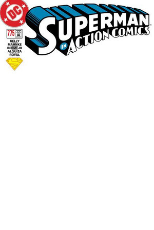 [Action Comics 775 Facsimile Edition (Cover D - Blank)]
