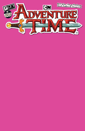 [Adventure Time (series 2) #3 (Cover C - Princess Bubblegum Pink Blank)]