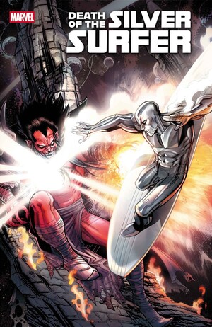 [Death of the Silver Surfer No. 1 (Cover M - Nick Bradshaw Incentive)]