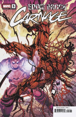 [Eddie Brock: Carnage No. 5 (Cover B - Nick Bradshaw Bring on the Bad Guys Variant)]