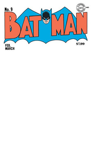 [Batman 9 Facsimile Edition (Cover C - Blank)]
